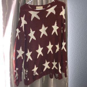 Wildfox seeing stars sweater ⭐️